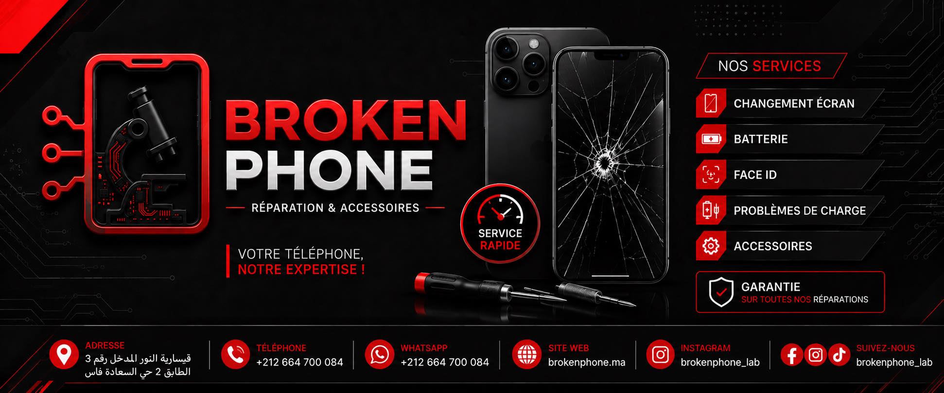 Broken Phone - Expert en Réparation